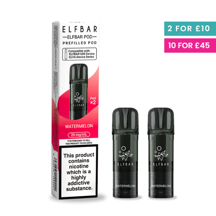 Watermelon - Elf Bar 600 Pre-Filled Pods
