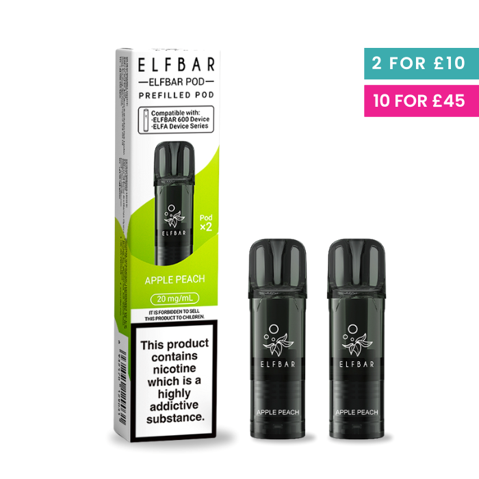 Apple Peach - Elf Bar 600 Pre-Filled Pods