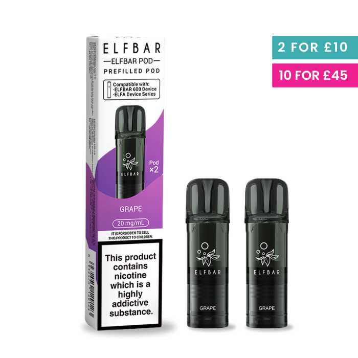 Grape - Elf Bar 600 Pre-Filled Pods