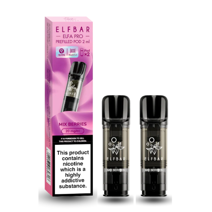 Mixed Berries - Elfa Pro Pods By Elf Bar