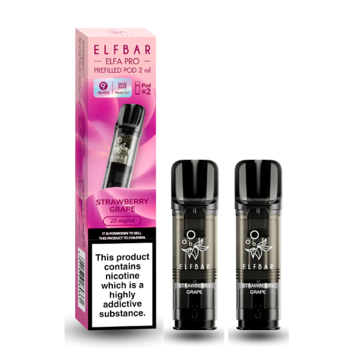 Strawberry Grape - Elfa Pro Pods By Elf Bar