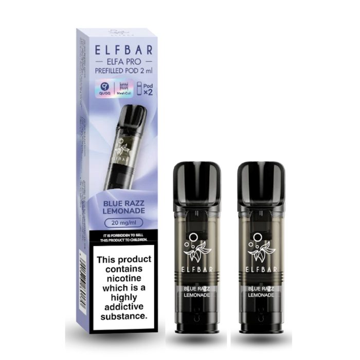 Blue Razz Lemonade - Elfa Pro Pods By Elf Bar