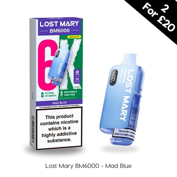 Mad Blue - Lost Mary BM6000 Prefilled Kit