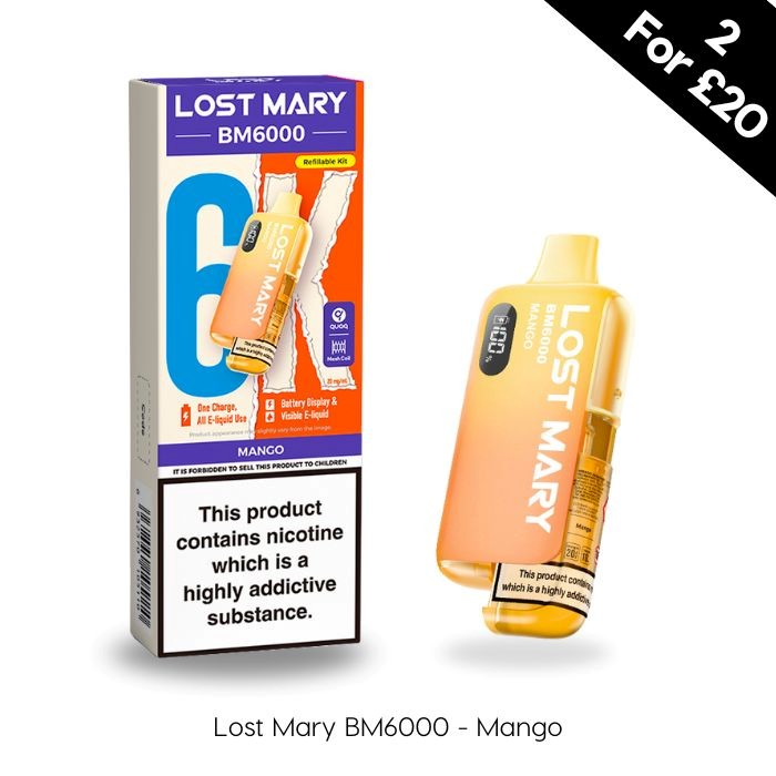 Mango - Lost Mary BM6000 Prefilled Kit