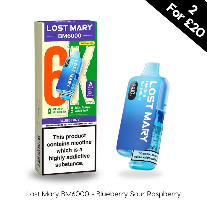 Blueberry - Lost Mary BM6000 Prefilled Kit
