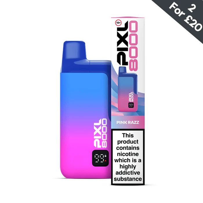 Pink Razz - Pixl 8000 Prefilled Kit