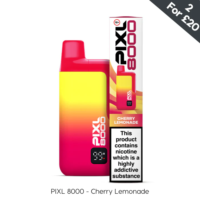 Cherry Lemonade - Pixl 8000 Prefilled Pod Kit