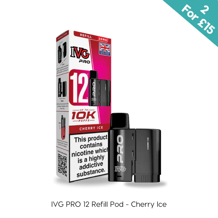Cherry Ice - IVG PRO 12 Pods