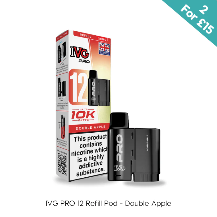 Double Apple - IVG PRO 12 Pods