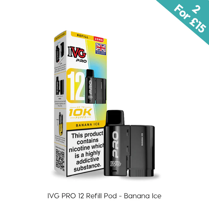 Banana Ice - IVG PRO 12 Pods