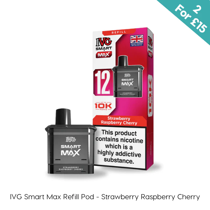 Strawberry Raspberry Cherry - IVG Smart Max 10K Refill Pod