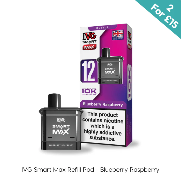 Blueberry Raspberry - IVG Smart Max 10K Refill Pod
