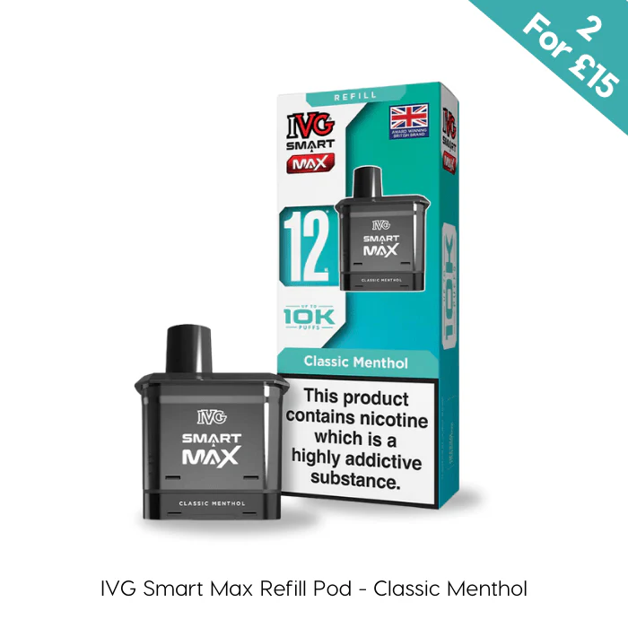 Classic Menthol - IVG Smart Max 10K Refill Pod