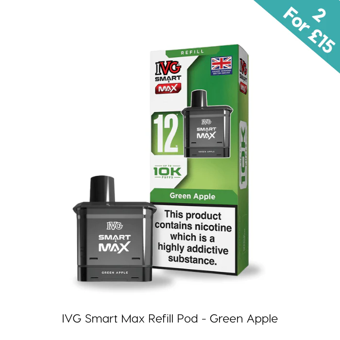 Green Apple - IVG Smart Max 10K Refill Pod