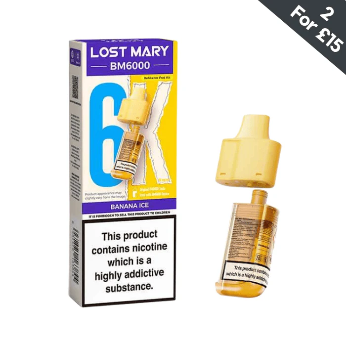 Banana Ice - Lost Mary BM6000 POD