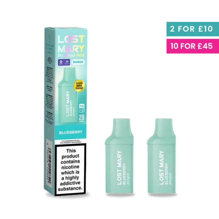 Blueberry - Lost Mary 600 Prefilled Pods