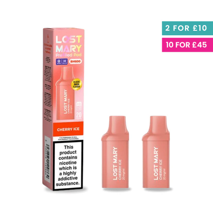 Cherry Ice - Lost Mary 600 Prefilled Pods