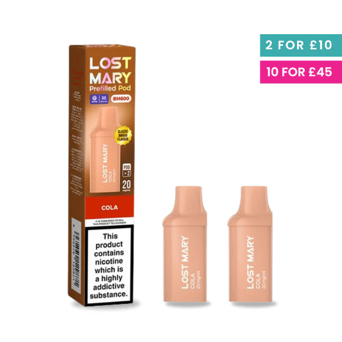 Cola - Lost Mary 600 Prefilled Pods