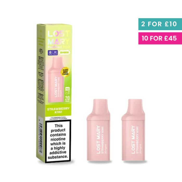 Strawberry Kiwi - Lost Mary 600 Prefilled Pods