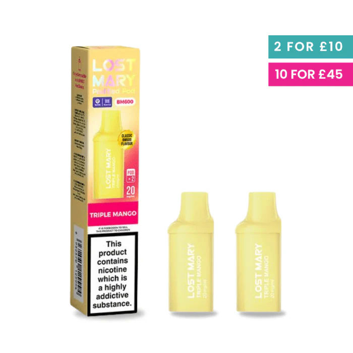 Triple Mango - Lost Mary 600 Prefilled Pods