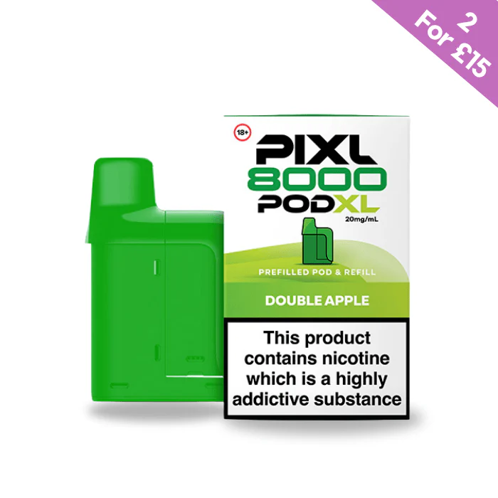 Double Apple - Pixl 8000 Prefilled Pods