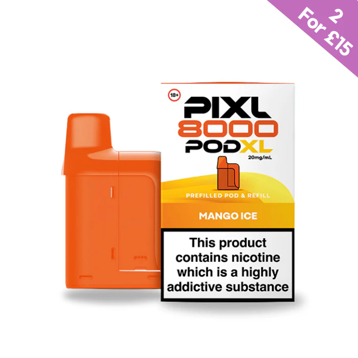 Mango Ice - Pixl 8000 Prefilled Pods