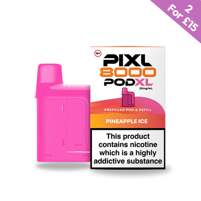 Pineapple Ice - Pixl 8000 Prefilled Pods