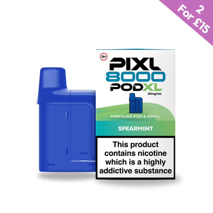 Spearmint - Pixl 8000 Prefilled Pods