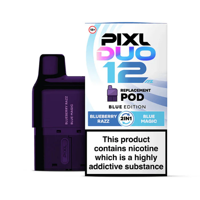 Blue Edition Pixl Duo 12 - Prefilled Pods