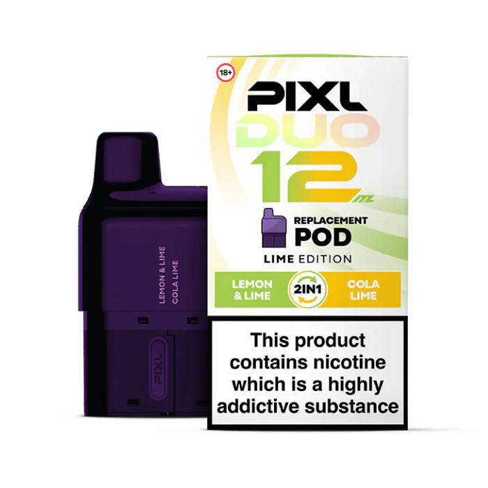Lime Edition Pixl Duo 12 - Prefilled Pods