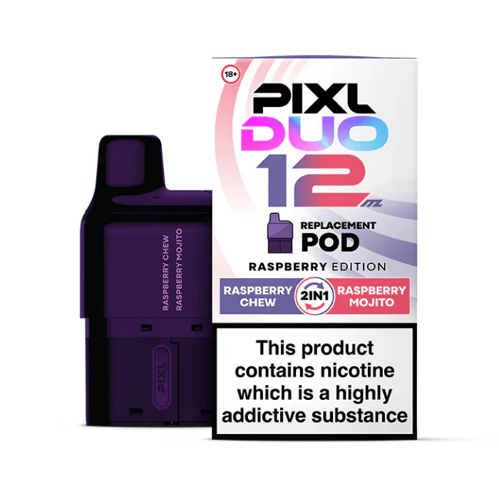 Raspberry Edition Pixl Duo 12 - Prefilled Pods