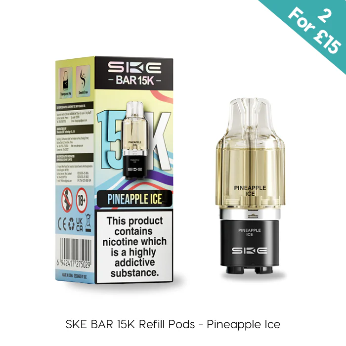 Pineapple Ice SKE Bar 15K Refill Pod
