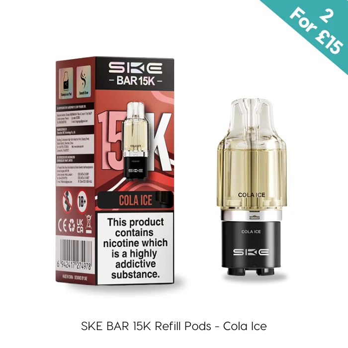 Cola Ice SKE Bar 15K Refill Pod
