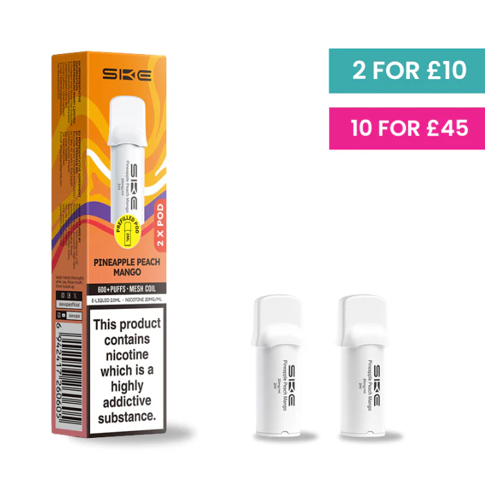 Pineapple Peach Mango - SKE Crystal PRO 600 Pods