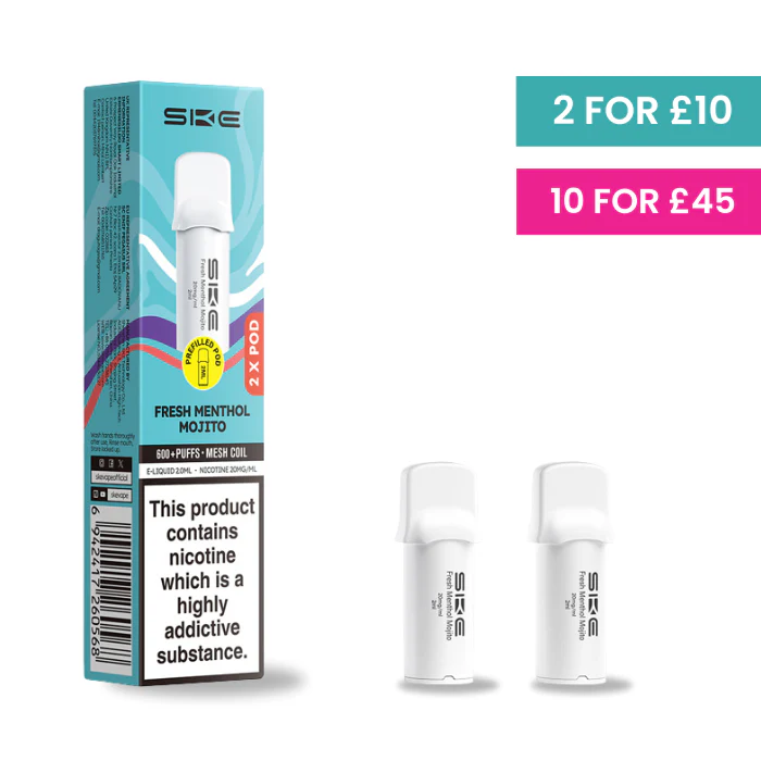 Fresh Menthol Mojito - SKE Crystal PRO Pods