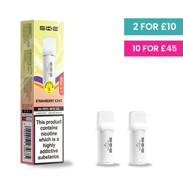 Strawberry Kiwi - SKE Crystal PRO Pods