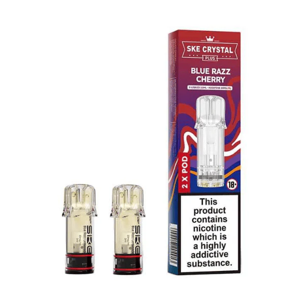 Blue Razz Cherry - SKE Crystal PLUS Pods