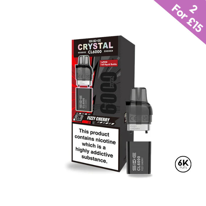 Fizzy Cherry - SKE Crystal CL6000 Pre-filled Pods