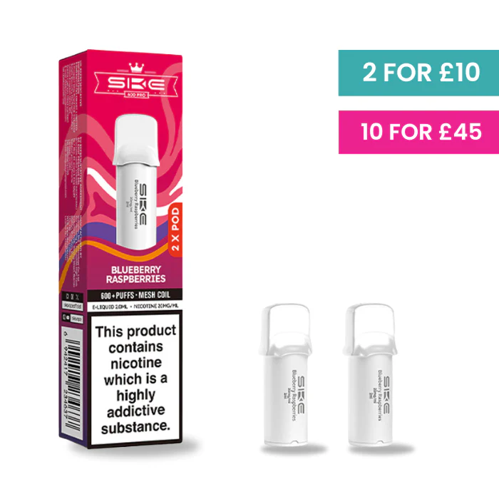 Blueberry Raspberry - SKE Crystal PRO Pods