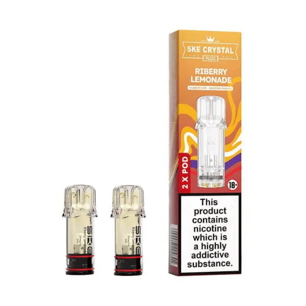 Riberry Lemonade Pods - SKE Crystal PLUS Pods