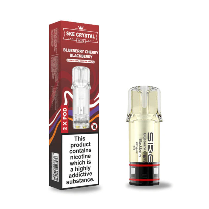 Blueberry Cherry Blackberry Pods - SKE Crystal PLUS Pods