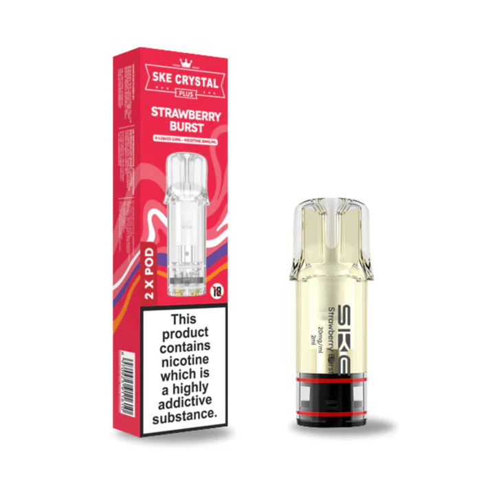Strawberry Burst Pods - SKE Crystal PLUS Pods