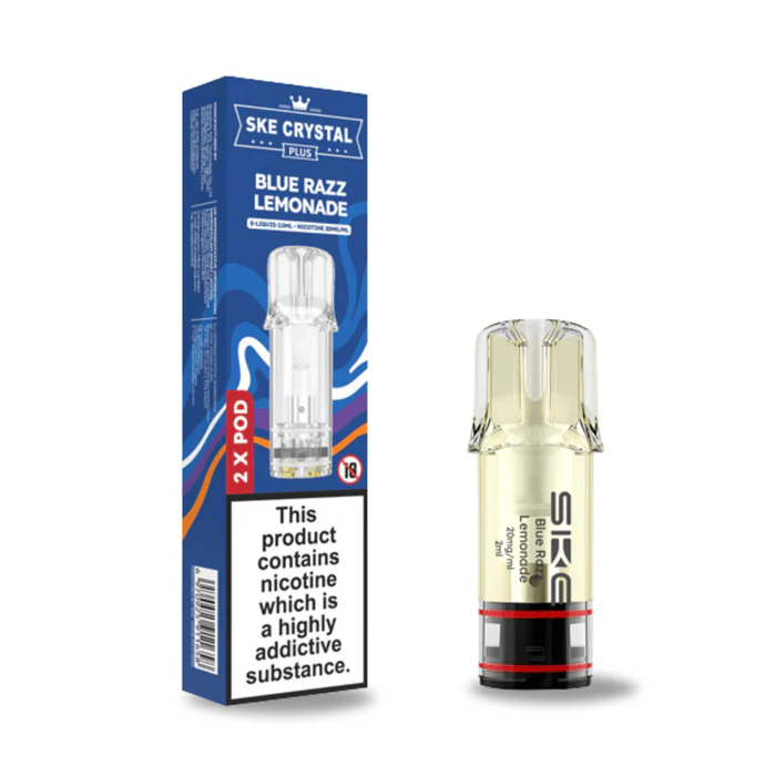 Blue Razz Lemonade Pods - SKE Crystal PLUS Pods