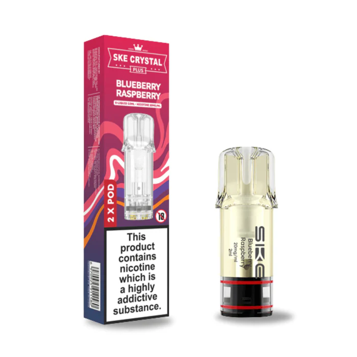 Blueberry Raspberry Pods - SKE Crystal PLUS Pods