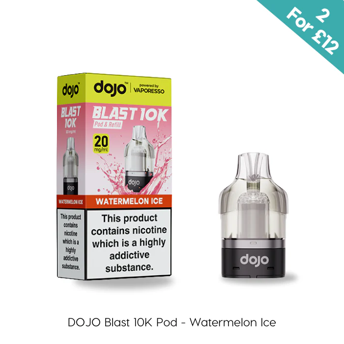 Watermelon Ice - Vaporesso Dojo Blast 10K Prefilled Pods